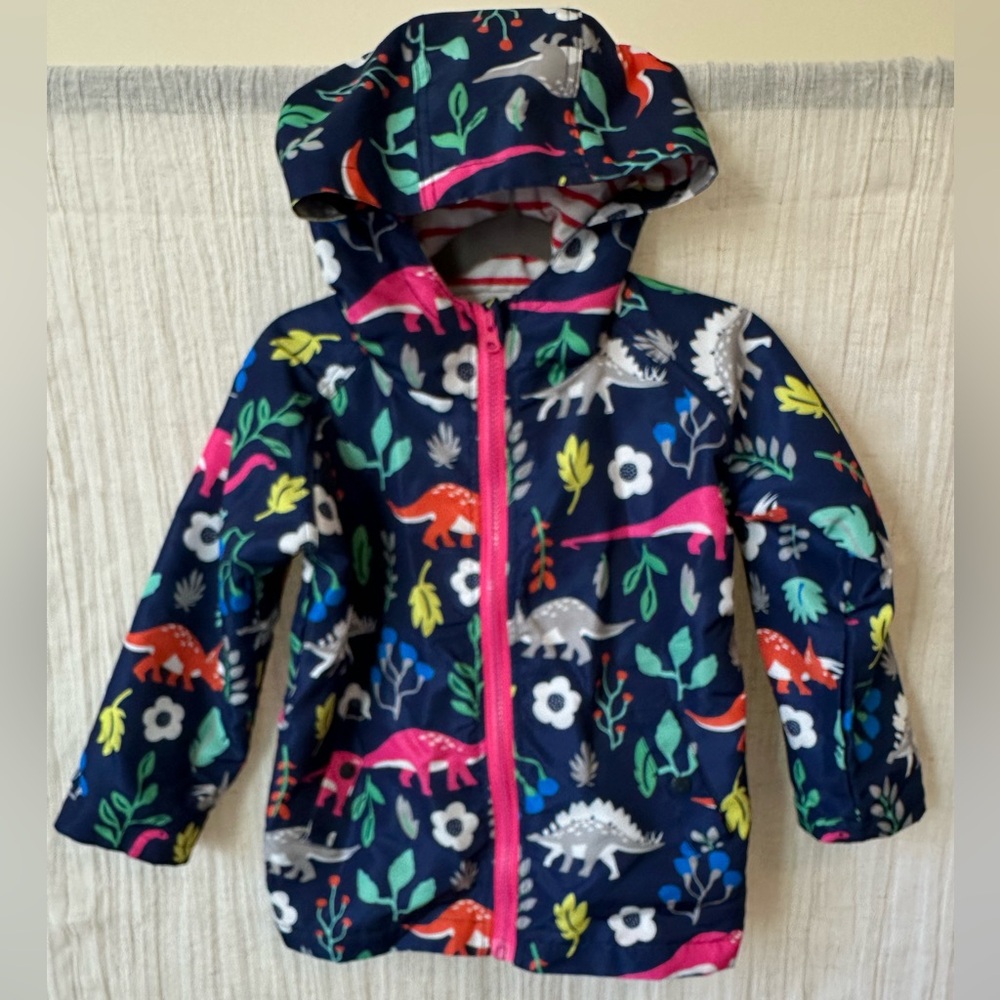 Colorful Dinosaur Print Kids' 2PC Rain Suit